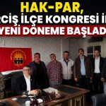 HAK-PAR Erciş İlçe 1. Olağan Kongresi Gerçekleşti