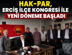 HAK-PAR Erciş İlçe 1. Olağan Kongresi Gerçekleşti